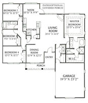 Amelia Floorplan - 1st Floor