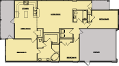 Fletcher Floorplan - 1st Floor