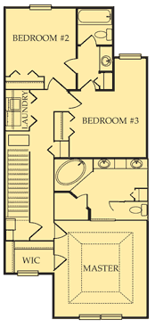 Brighton Place Master Up Floorplan