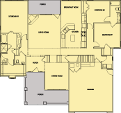 Weston Floorplan - 1st Floor